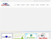 Tablet Screenshot of elettrosud.it